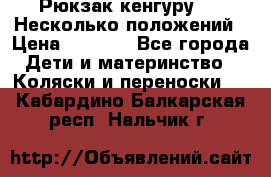 Рюкзак кенгуру 0 . Несколько положений › Цена ­ 1 000 - Все города Дети и материнство » Коляски и переноски   . Кабардино-Балкарская респ.,Нальчик г.